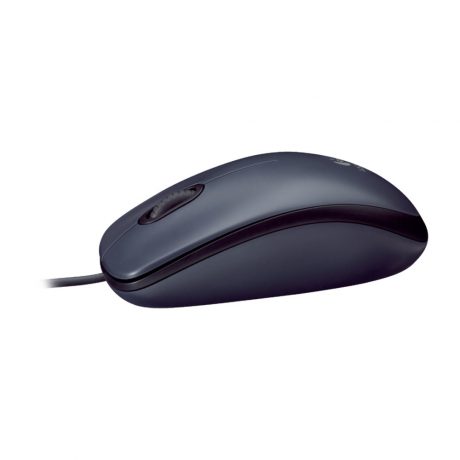 Mouse Logitech M90 Preto Com Fio
