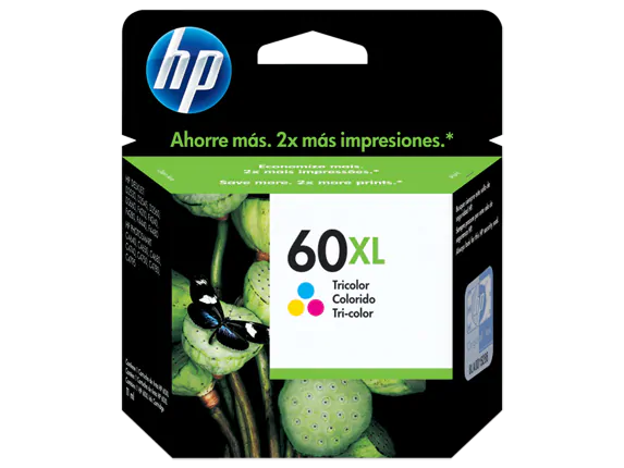 Cartucho HP 60XL Colorido Original (CC644WB)